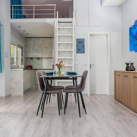 Electra Modern Apartment With Cozy Garden Heraklion Exteriör bild