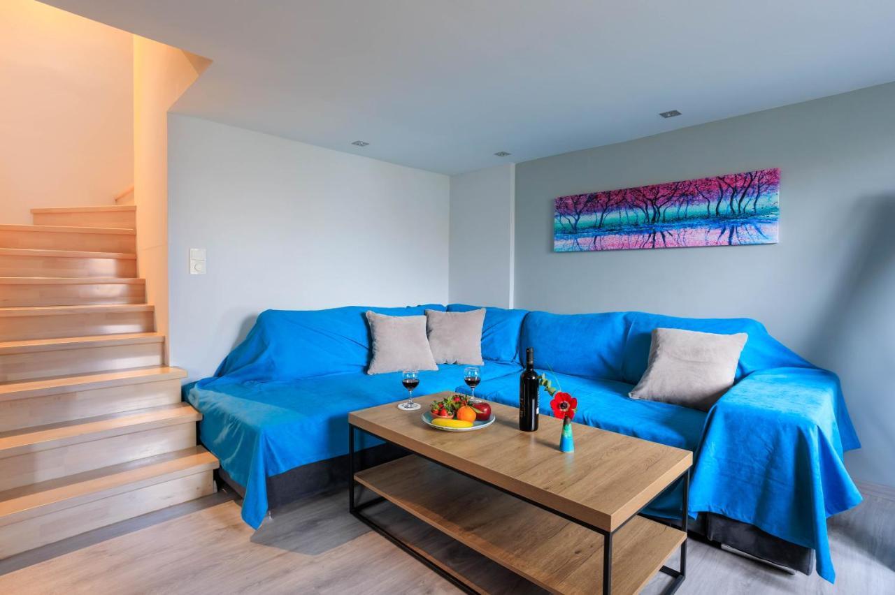 Electra Modern Apartment With Cozy Garden Heraklion Exteriör bild